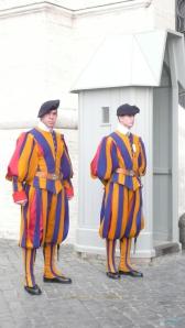 Swiss guard in duty, Vatican